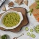 Light Lemony Spring Herb Hummus