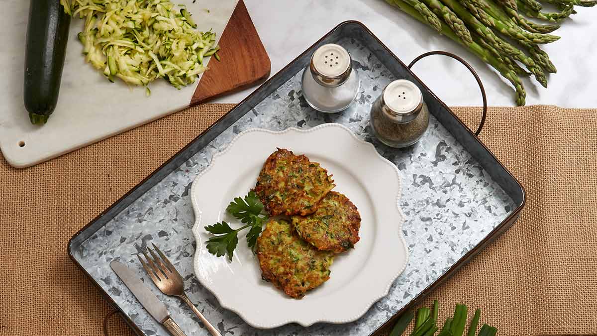 Spring-green-veggie-fritter-recipe
