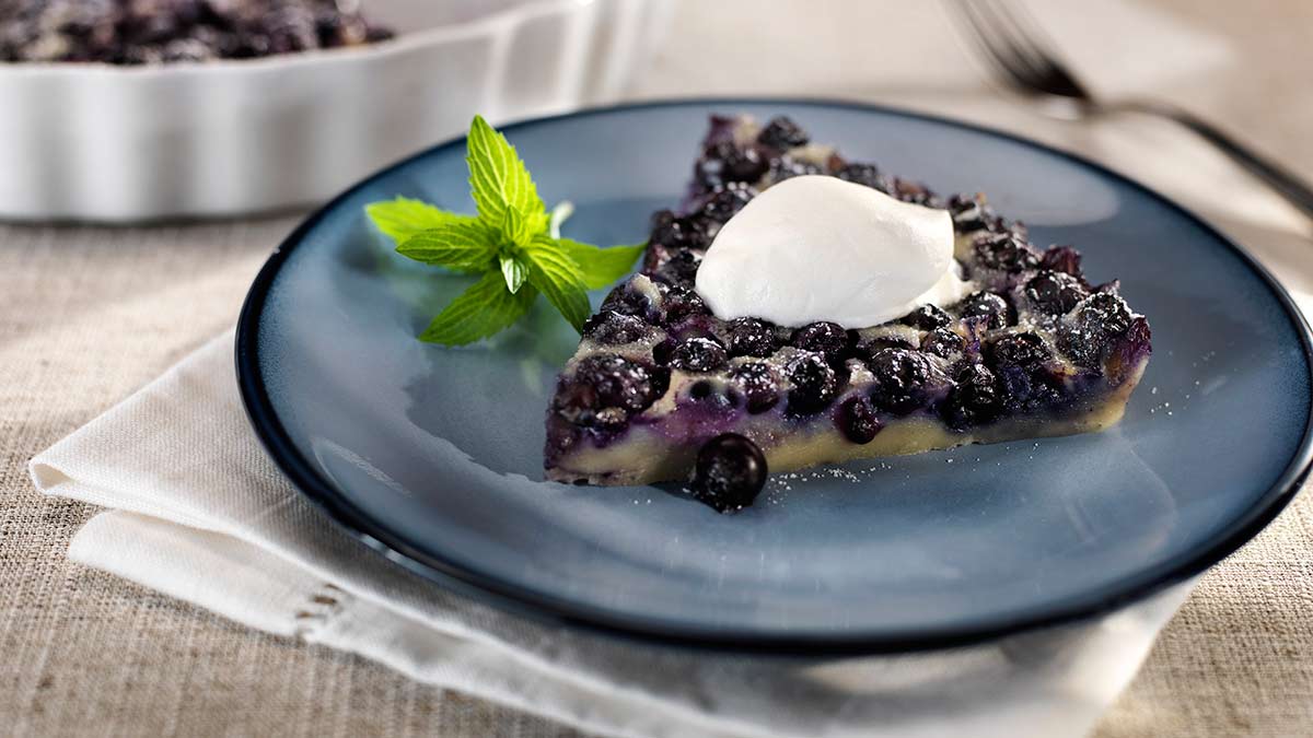 blueberry-clafouti