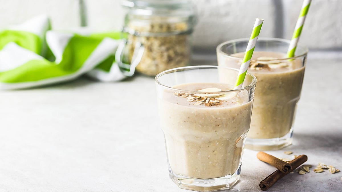 Lait frappé au beurre d’arachides